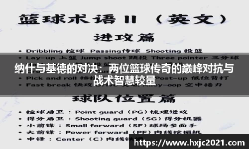 纳什与基德的对决：两位篮球传奇的巅峰对抗与战术智慧较量